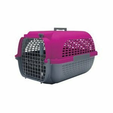 DOGIT Voyager Dog Carrier, Small, Grey/Fuchsia 76609